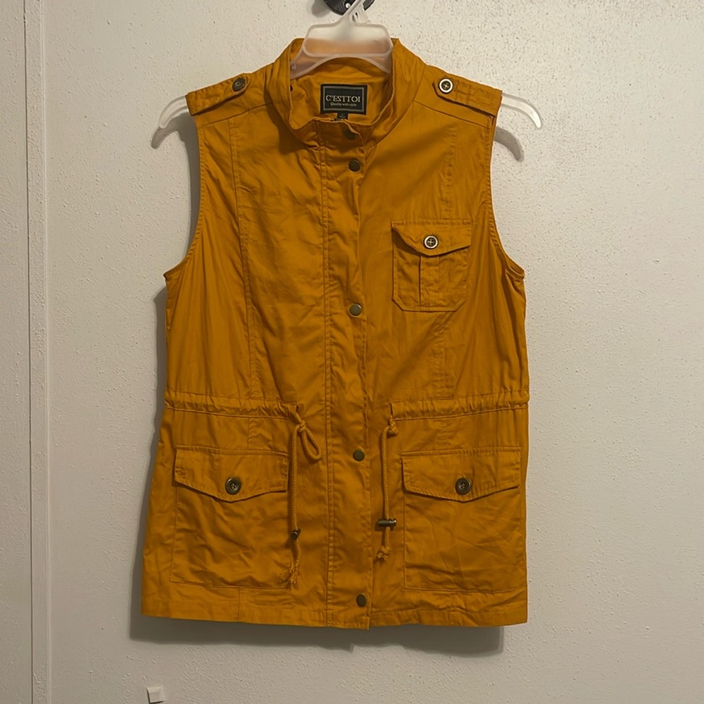Mustard Yellow Lightweight Vest